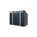 Abri de jardin en métal pour rangement extérieur - 200 x 150 x 180